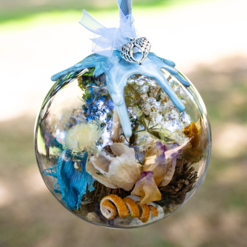 WITCHES BALL Spirit Guides & Guardian Angels Theme With A Personalised BLESSING