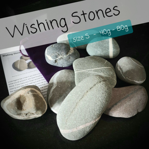 Wishing Stone washed in Storm Water - Size SMALL