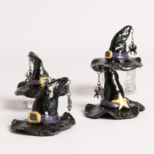 WITCHES HAT Incense Stick Holder/Burner (BUCKLE STYLE)