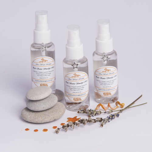 PALO SANTO, Sweet ORANGE & LAVENDER Smokeless Smudge Spray - 50ml