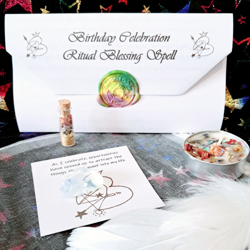 BIRTHDAY CELEBRATION Ritual BLESSING - REAL Spell Kit